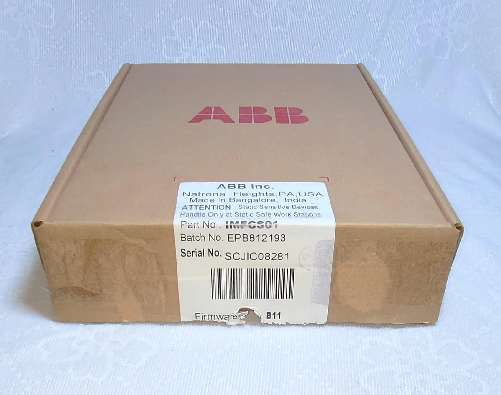 ABB BAILEY IMFCS01 INFI 90 FREQUENCY COUNTER SLAVE PLC MODULE