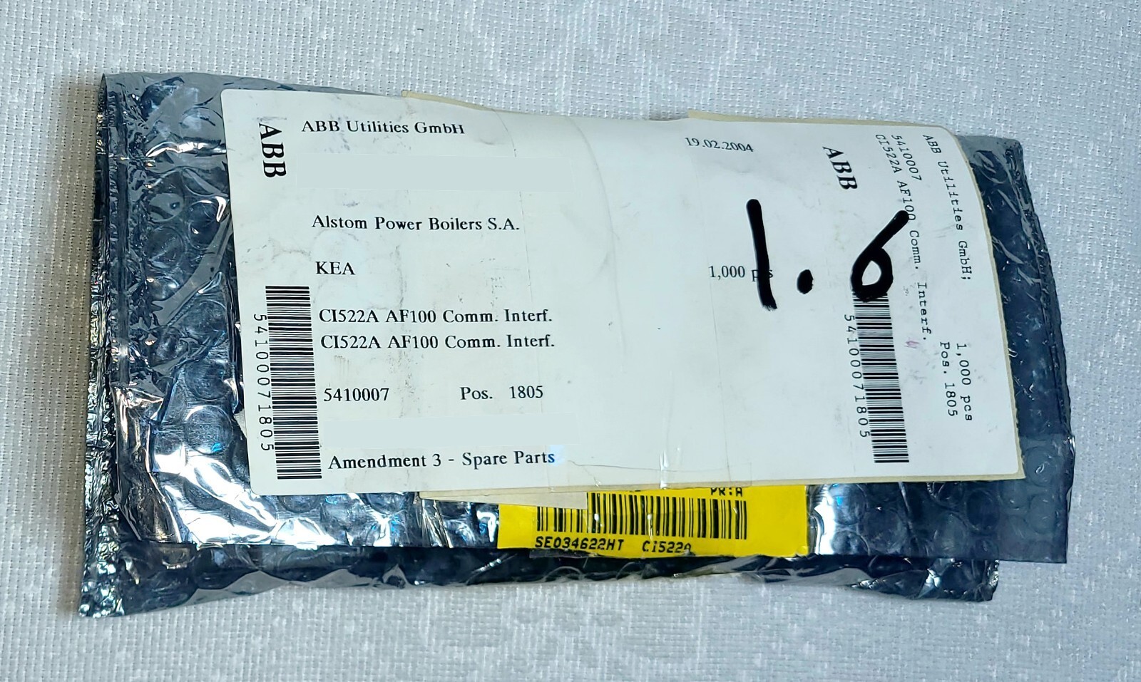 ABB CI522A AF100 COMM INTERFACE