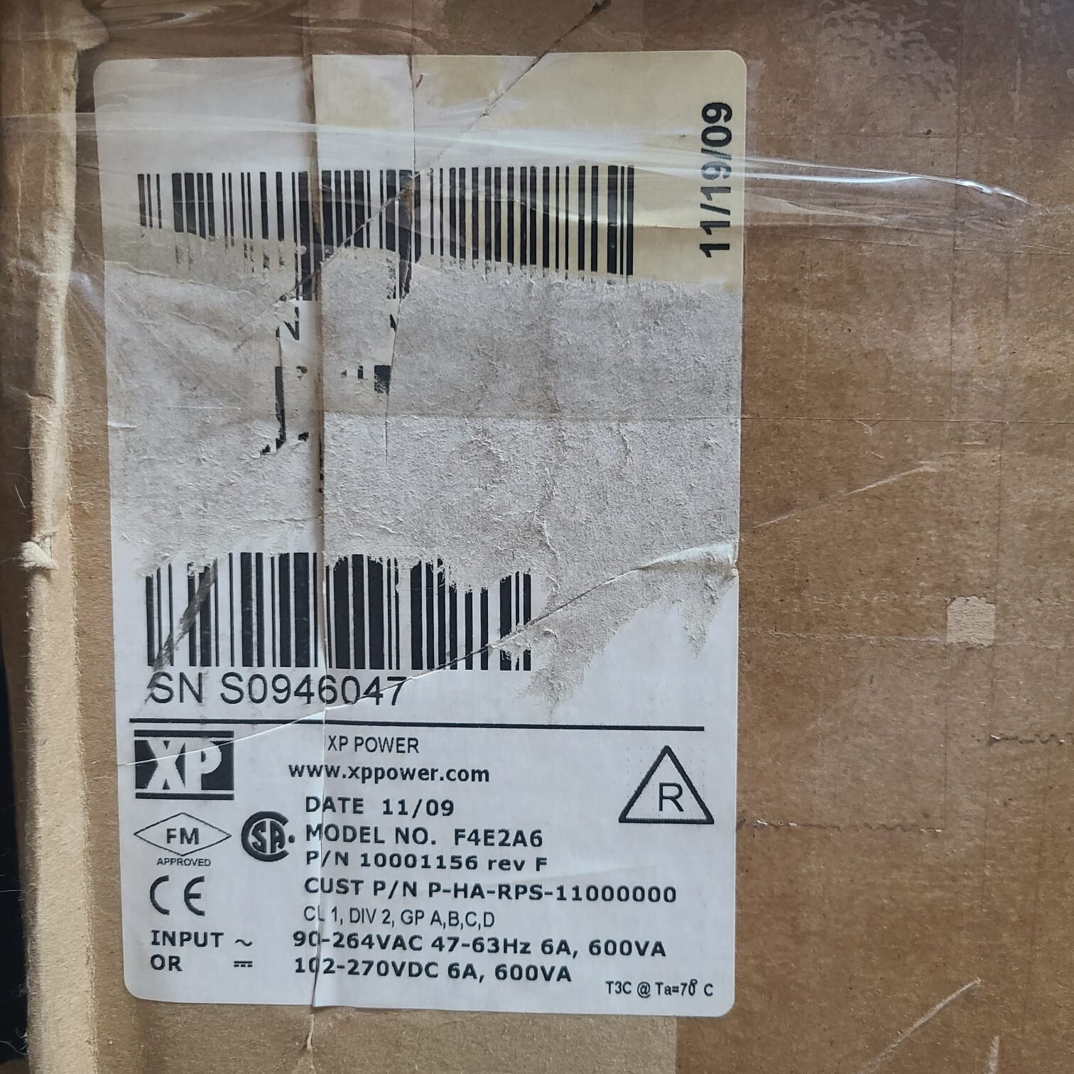 ABB PHARPS11000000, Power supply