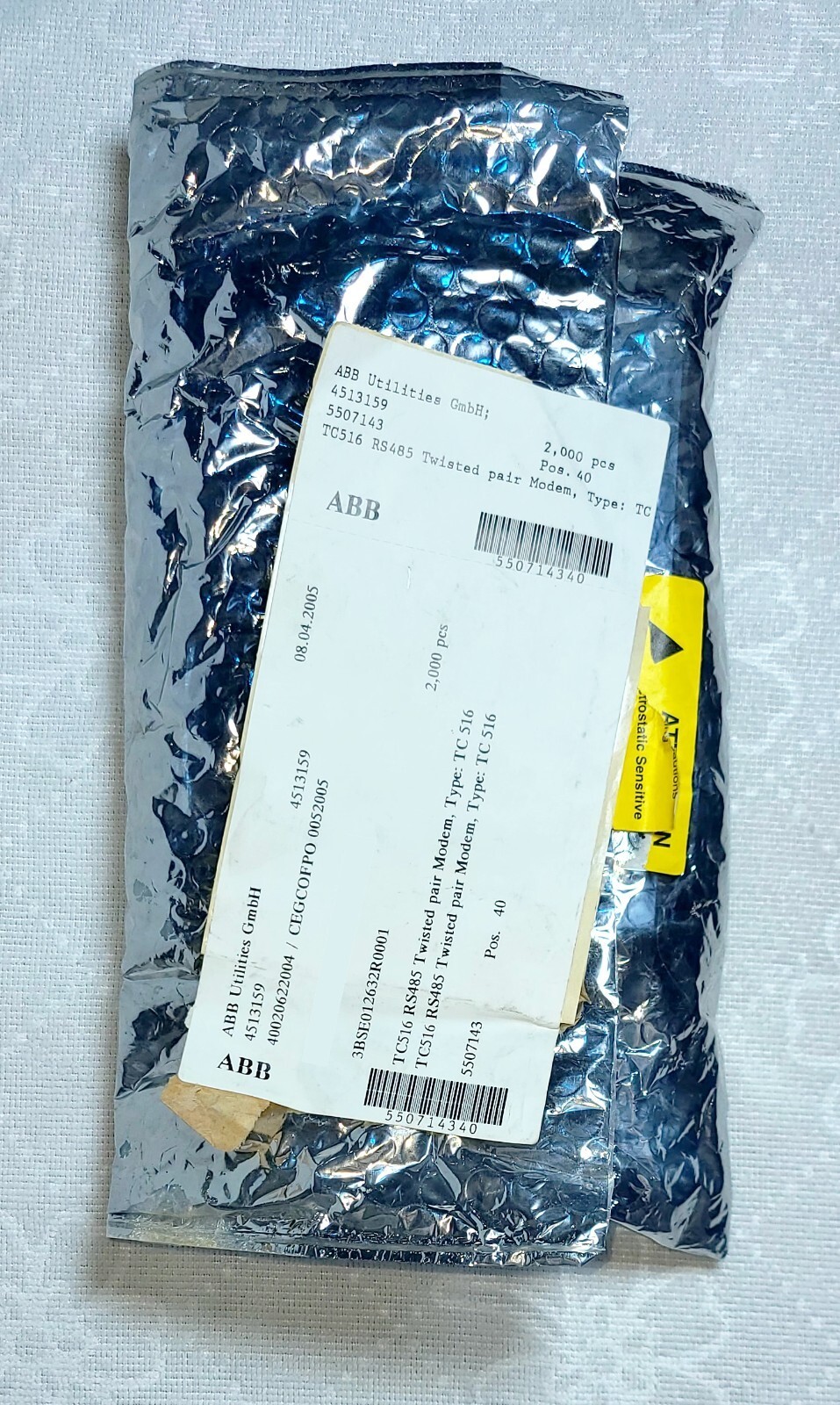 ABB TC516 RS485 Twisted pair Modem