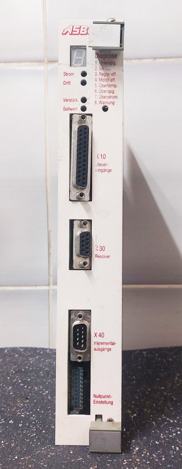 ASB Servo drive Type FSR ACS 05 E 6