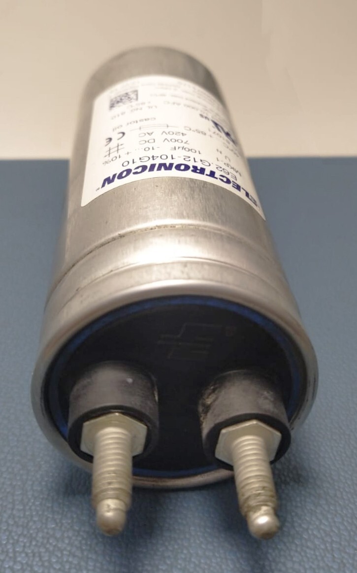 Electronicon AC/DC Capacitor E62.G12-104G10 (Lot of 5)