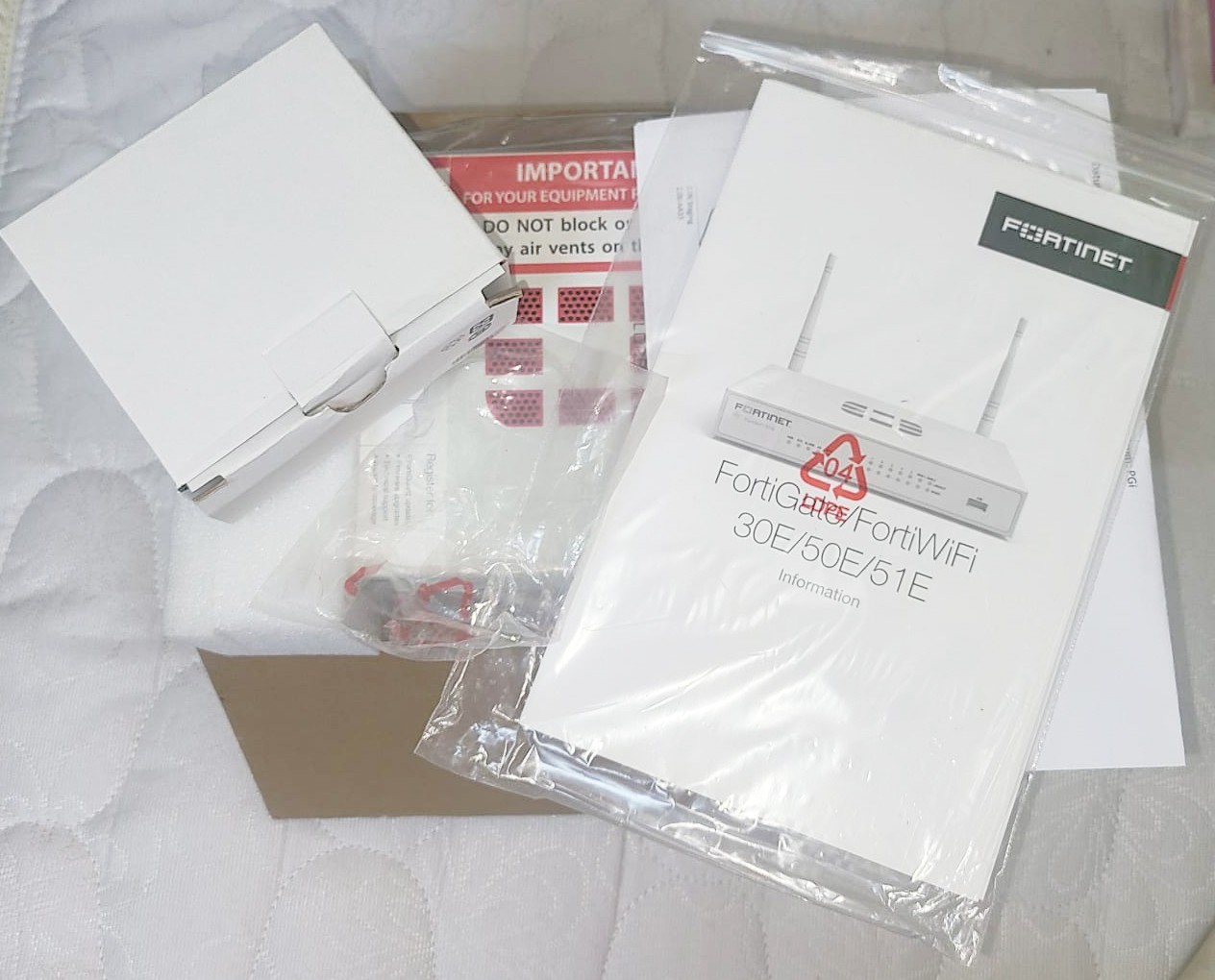 Fortinet FORTIGATE-50E FG-50E Network Security Firewall Appliance