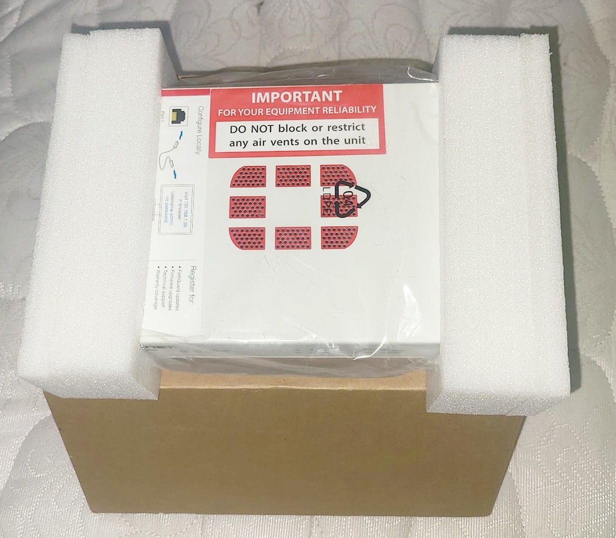 Fortinet FORTIGATE-50E FG-50E Network Security Firewall Appliance