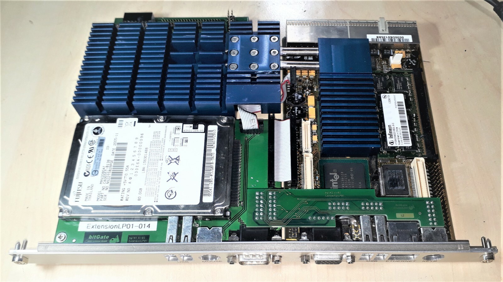 JDSU 8635 Bitgate CPU Board E1/T1