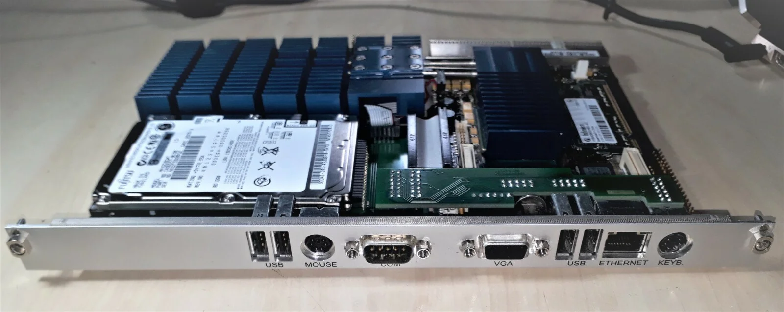 JDSU 8635 bitGate CPU Board E1/T1 – front view