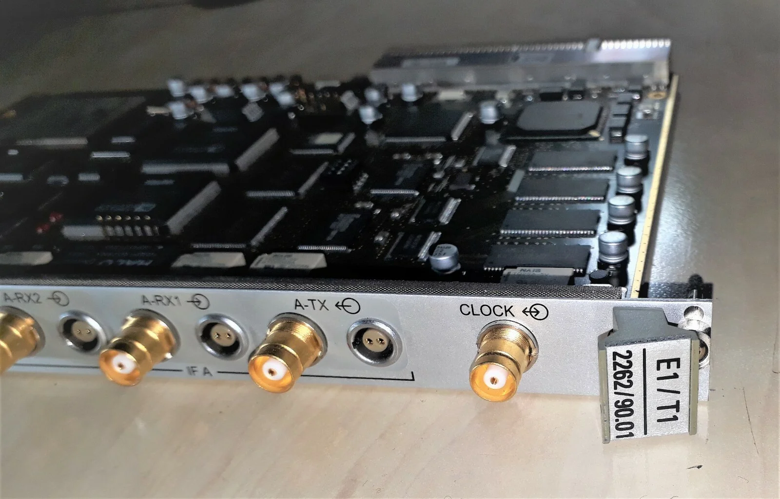JDSU 863X E1/T1 Modülü 2262/90.01 – ön görünüm