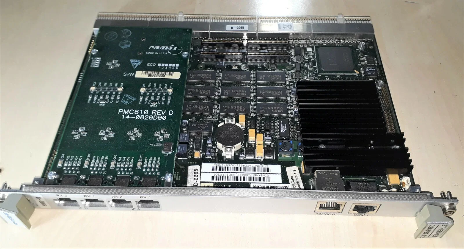 JDSU bitGate 2262/90.02 Ethernet-Modul – Vorderansicht