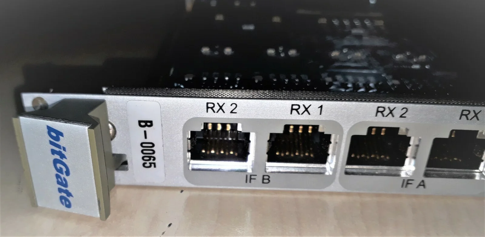 JDSU bitGate 2262/90.02 Ethernet-Modul – Vorderansicht
