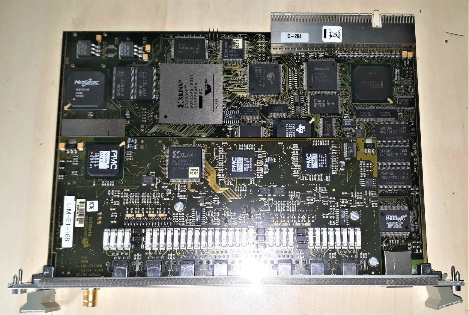JDSU bitGate 2262/90.14 E1/ATM Analysatormodul – Vorderansicht