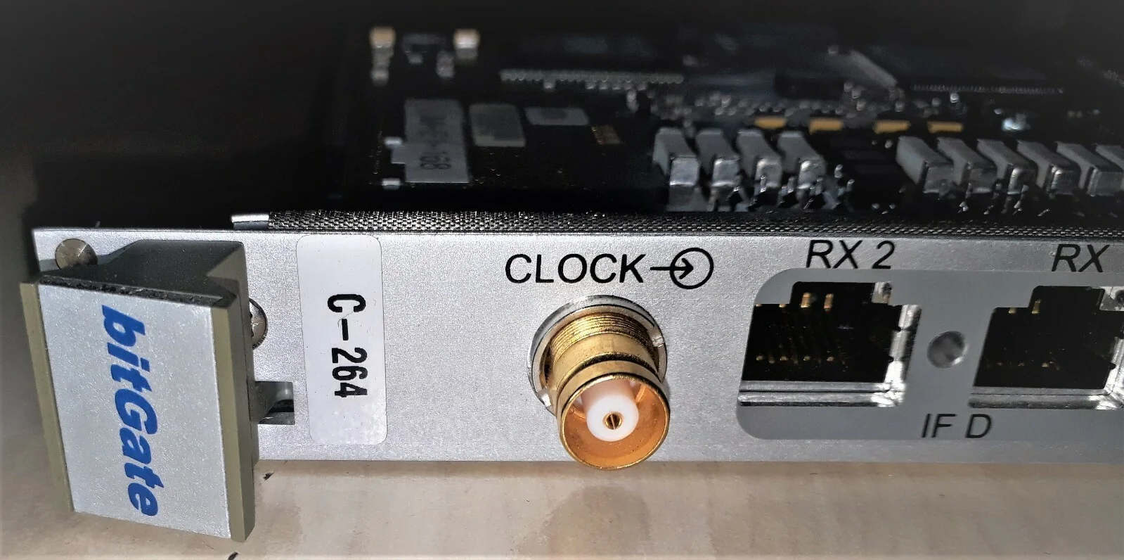 JDSU bitGate 2262/90.14 E1/ATM Analysatormodul – Vorderansicht