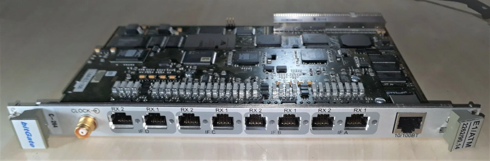 JDSU bitGate 2262/90.14 E1/ATM Analysatormodul – Vorderansicht