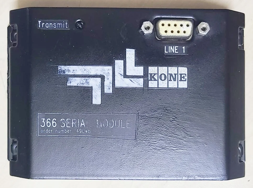 KONE 490486 G01 Asansör Seri Modülü Rev 1.1 – ön görünüm