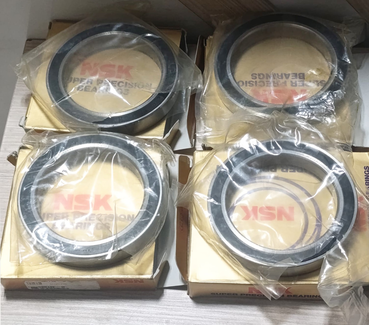 NSK 7919A5SN24TRV1V-01 Super Precision Sealed Angular Contact Spindle Bearing