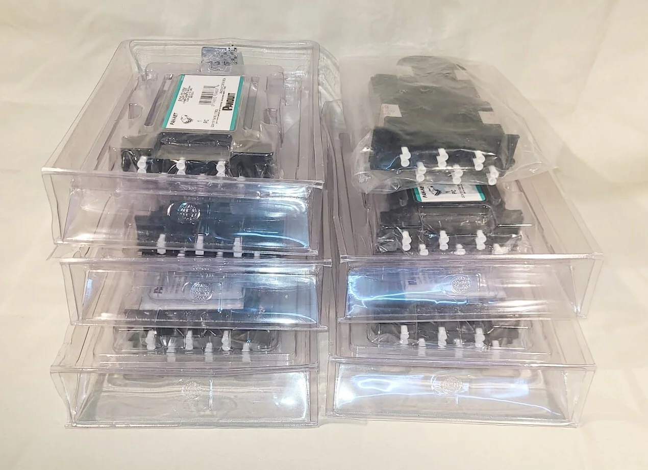 Panduit FC5-12-10Y 12-Fiber OM2 Cassette – front view