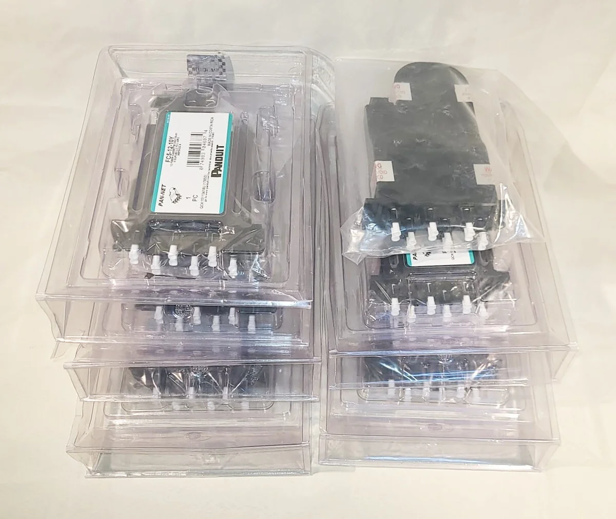 Panduit FC5-12-10Y 12-Fiber OM2 Cassette – front view