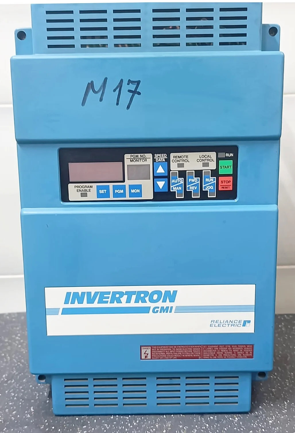 RELIANCE ELECTRIC INVERTRON GMI AC/AC CONVERTER GMI-S09 762.21.30 GMIS09 7622130