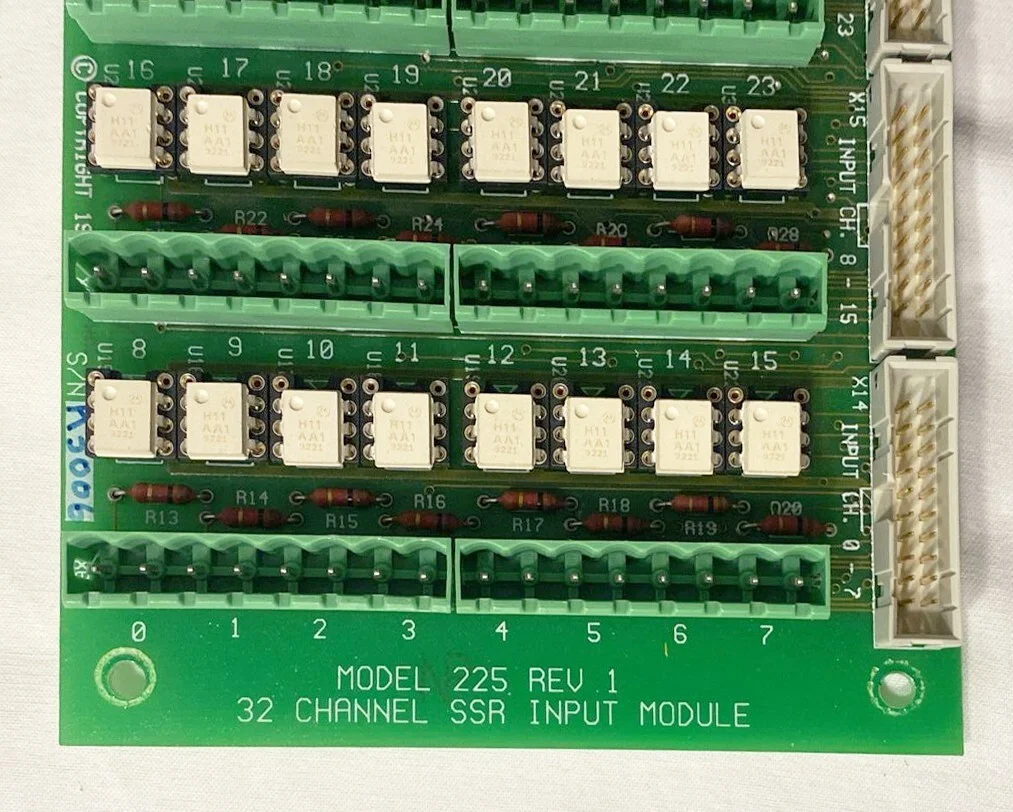 Sciemetric Lot of 8 Analog and Digital Modules – front view