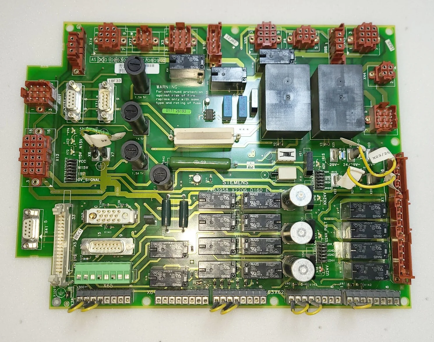 Siemens 7463958 X2206 D160 E1 Industriemodul – Vorderansicht