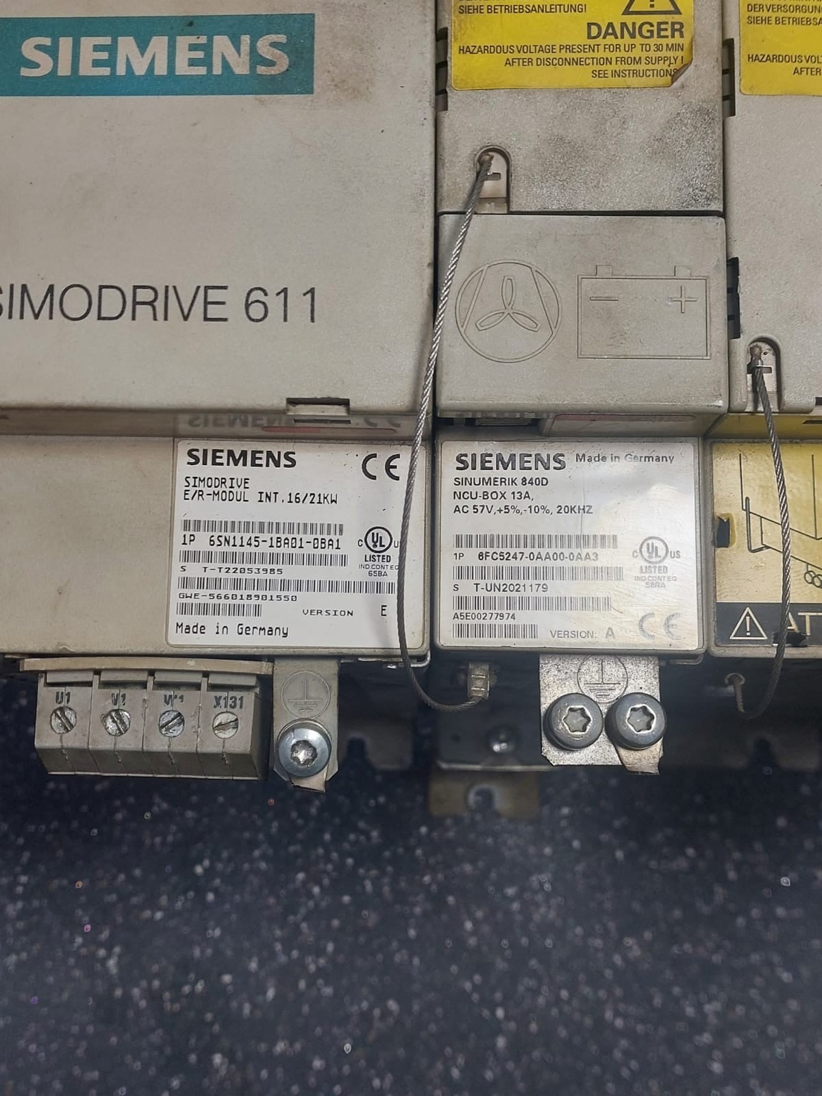 SIEMENS SIMODRIVE 611, E/R-MODUL INT.16/Z1KW, 6SN1145-1BA01-0BA1
