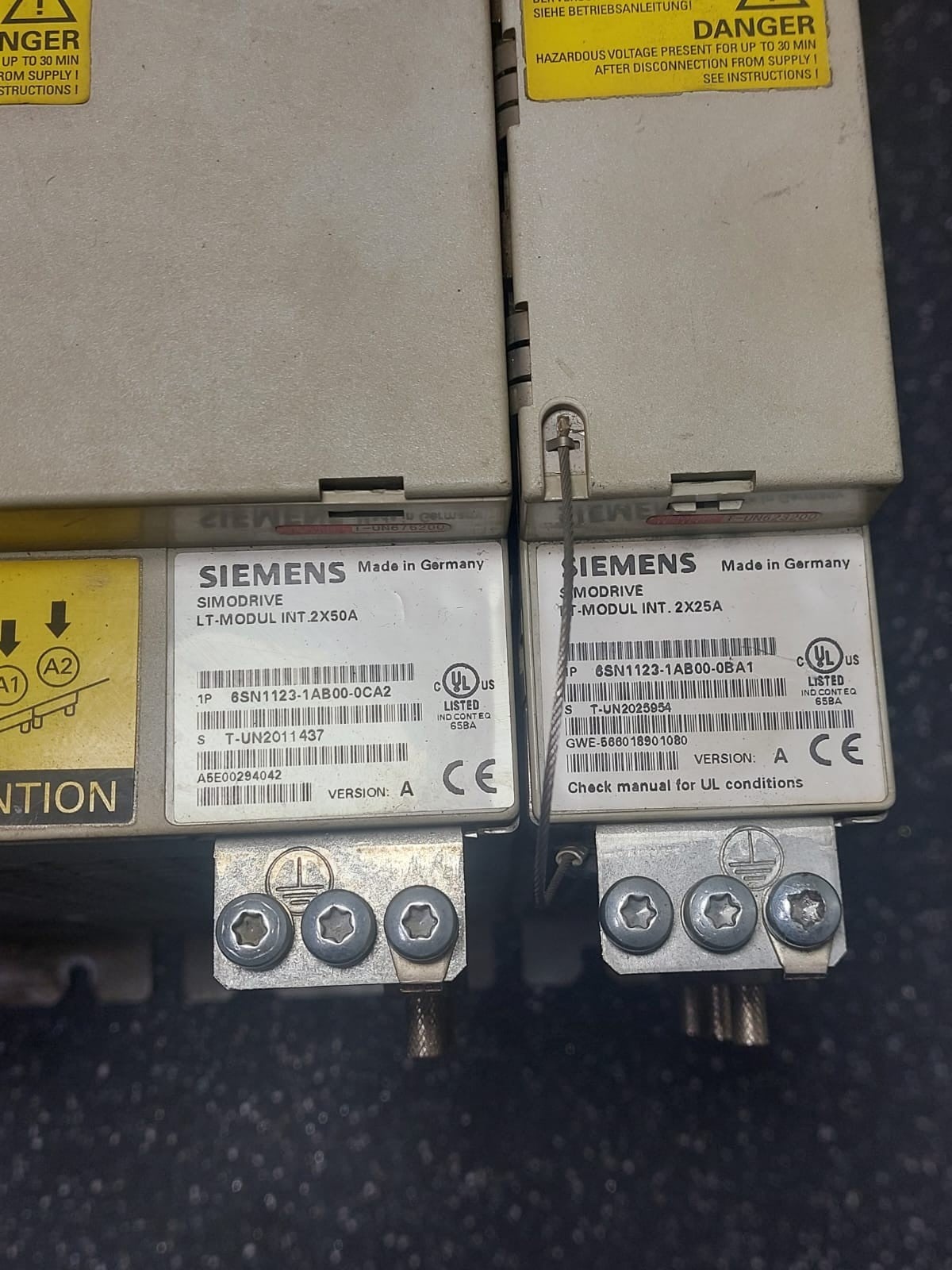 SIEMENS SIMODRIVE 611, E/R-MODUL INT.16/Z1KW, 6SN1145-1BA01-0BA1