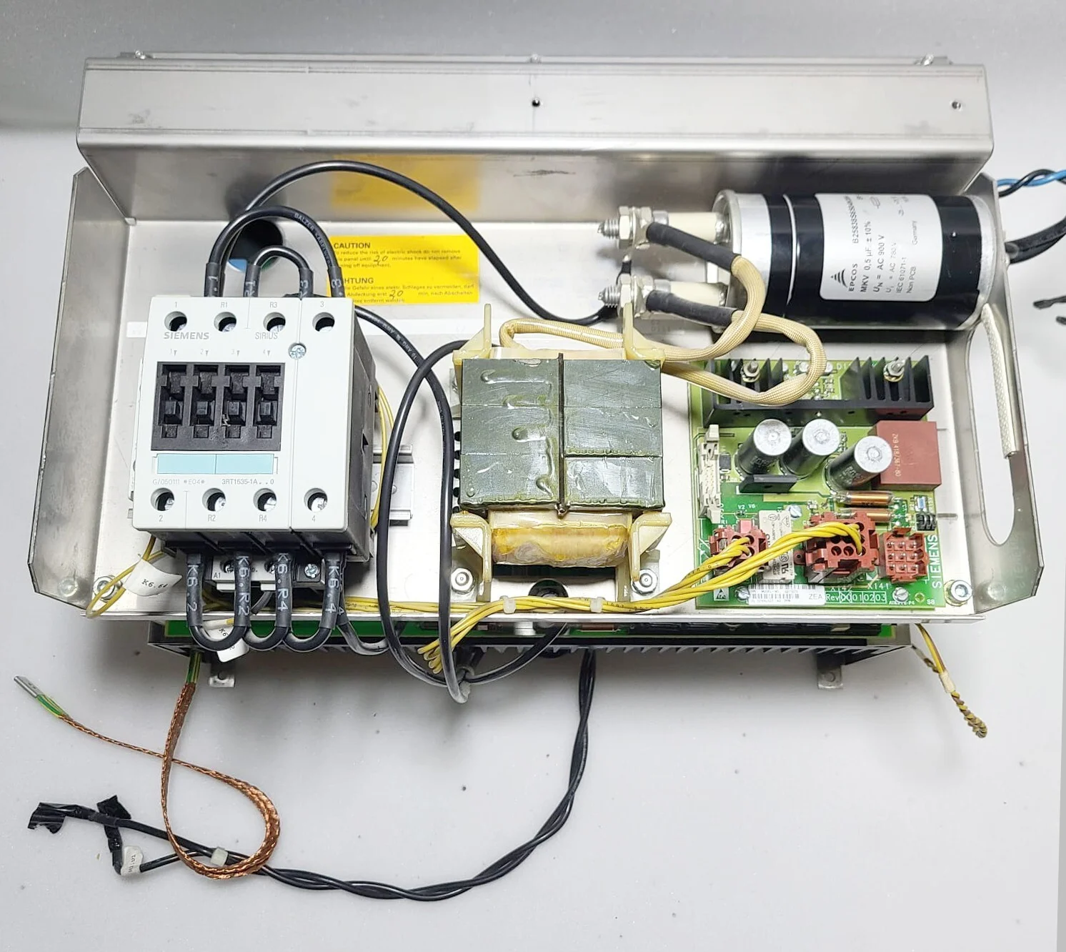 Siemens X2169 D110 E1 05759720 3773897 Module – Vorderansicht