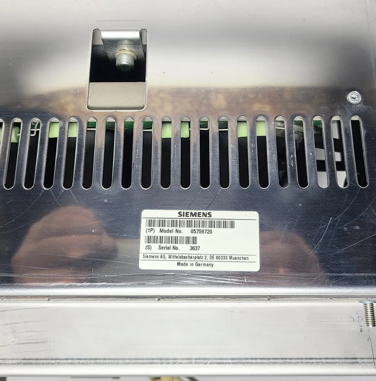 Siemens X2169 D110 E1 05759720 3773897 Module – Vorderansicht