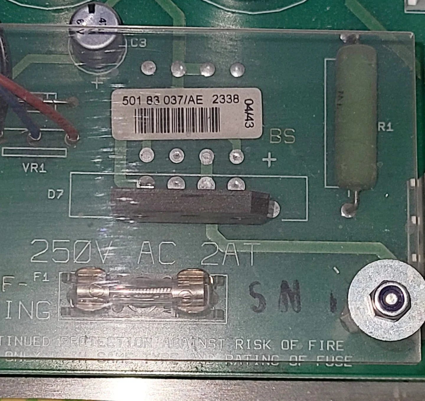 Siemens Z108 03771008 Industrial Netzteil 501 83 037/AE – Vorderansicht