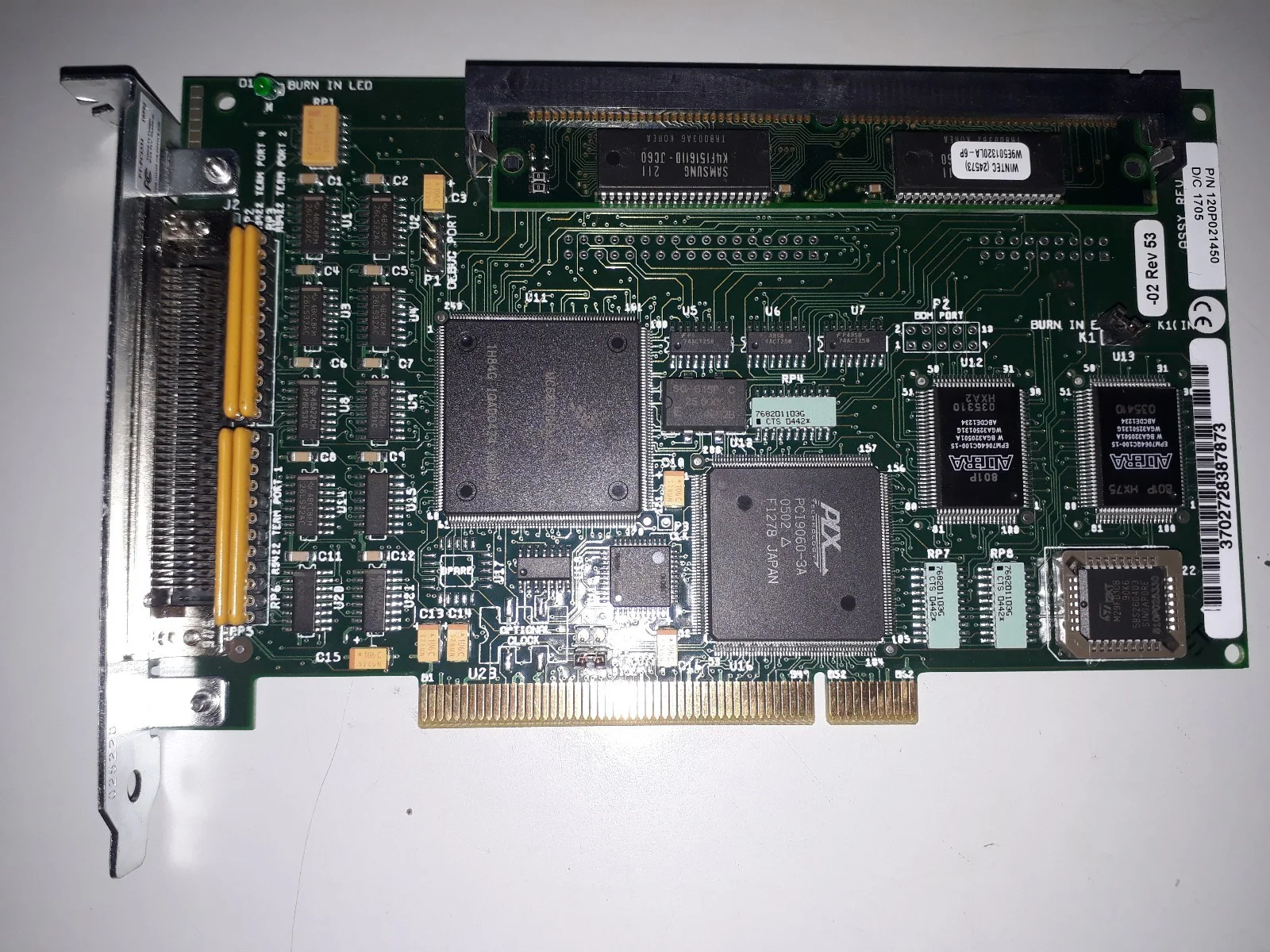 Sun Microsystems 370-2728 Serial Interface Card – front view