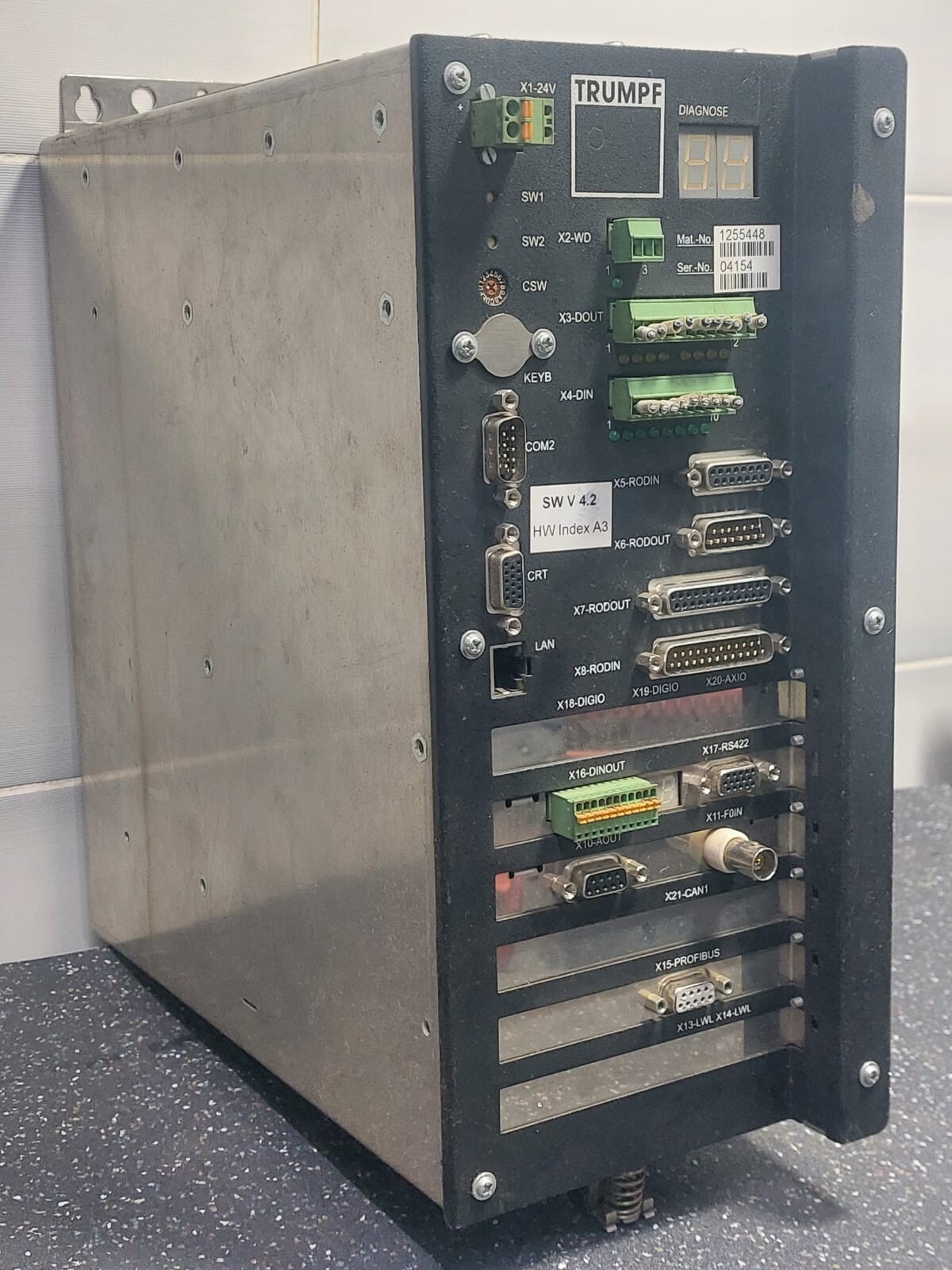 Trumpf controller Mat 1255448 HW INDEX A3 SW V4.2